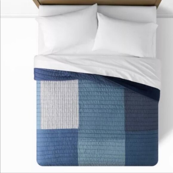 Levi's X For Target King Size Patchwork Quilt Limited Edition - Picture 3 of 7